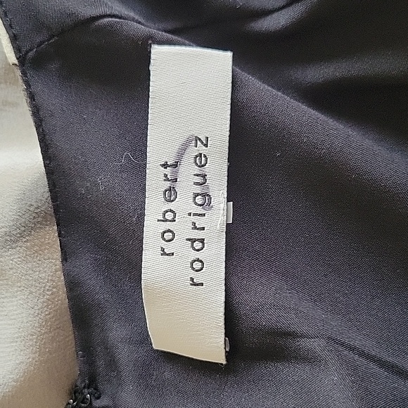 Silk Shift Dress with Collar Details - Picture 7 of 9